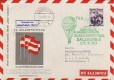 24. Ballonpost 23.X.1960 Salzburg HB BIW ALBIS Grünstempel